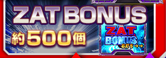 ZAT BONUS　約500個