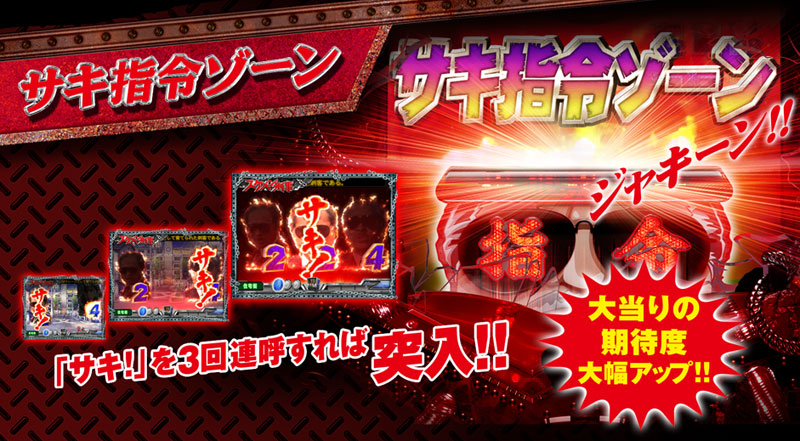 サキ指令ゾーン