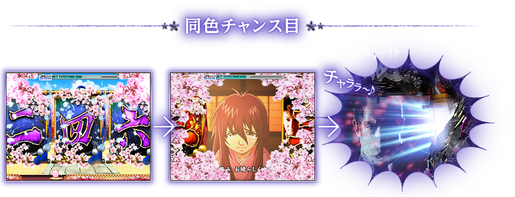 同色チャンス目