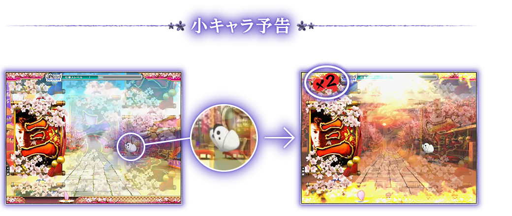 小キャラ予告