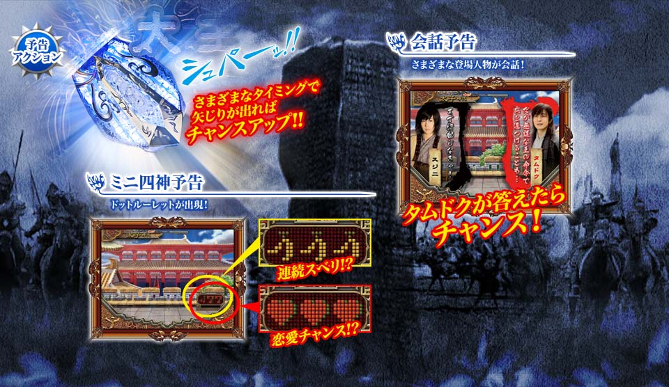 会話予告/ミニ四神予告