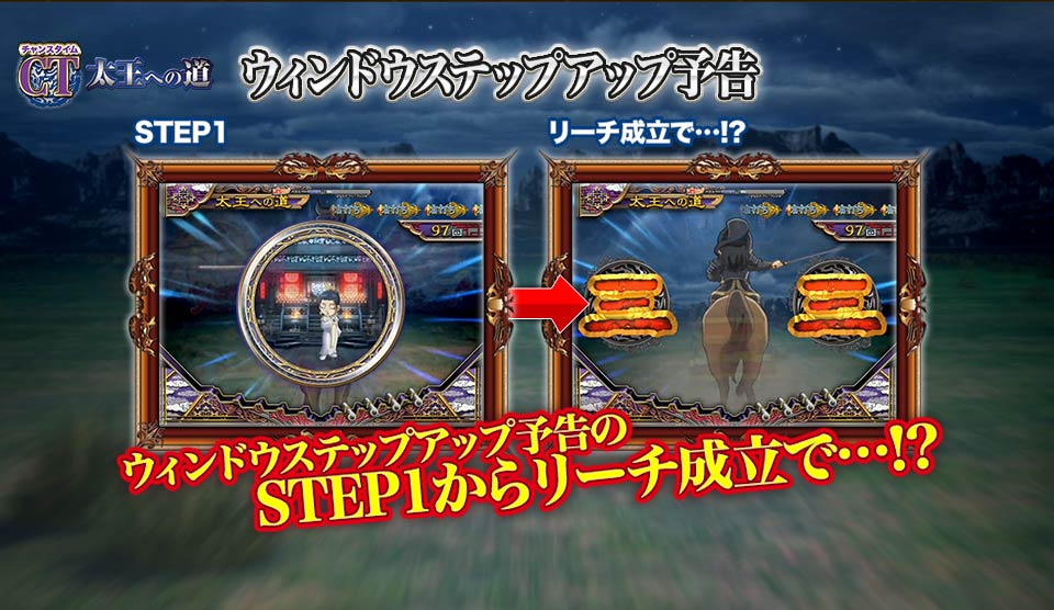 太王への道「ウィンドウステップアップ予告」