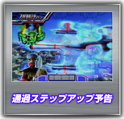 通過ステップアップ予告