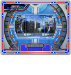 司令室モニター予告