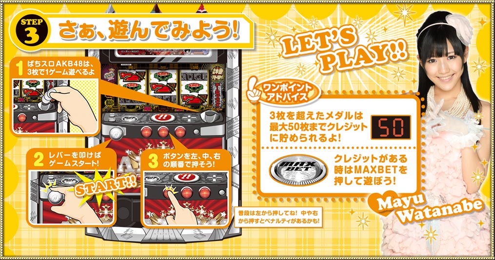 STEP3　さぁ、遊んでみよう！