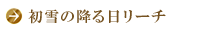 初雪の降る日リーチ