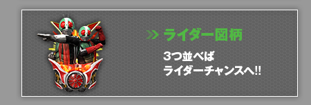 ライダー図柄
