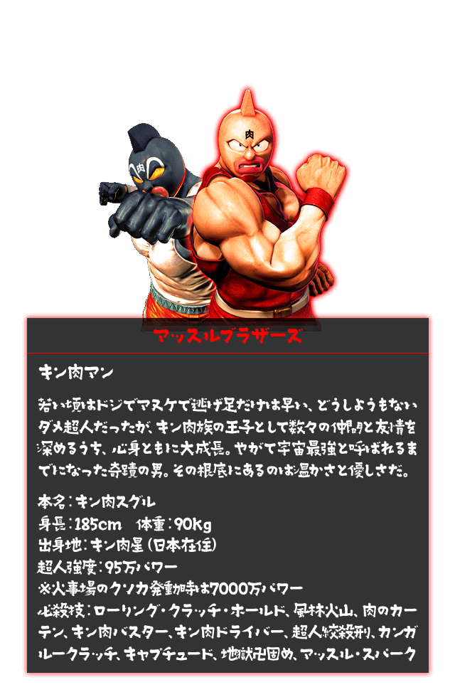 タッグ紹介 キン肉マンとは ぱちんこキン肉マン 夢の超人タッグ編 Kyoraku