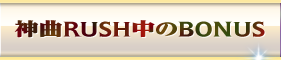 神曲RUSH中のBONUS