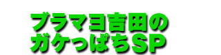 ブラマヨ吉田のガケっぱちSP