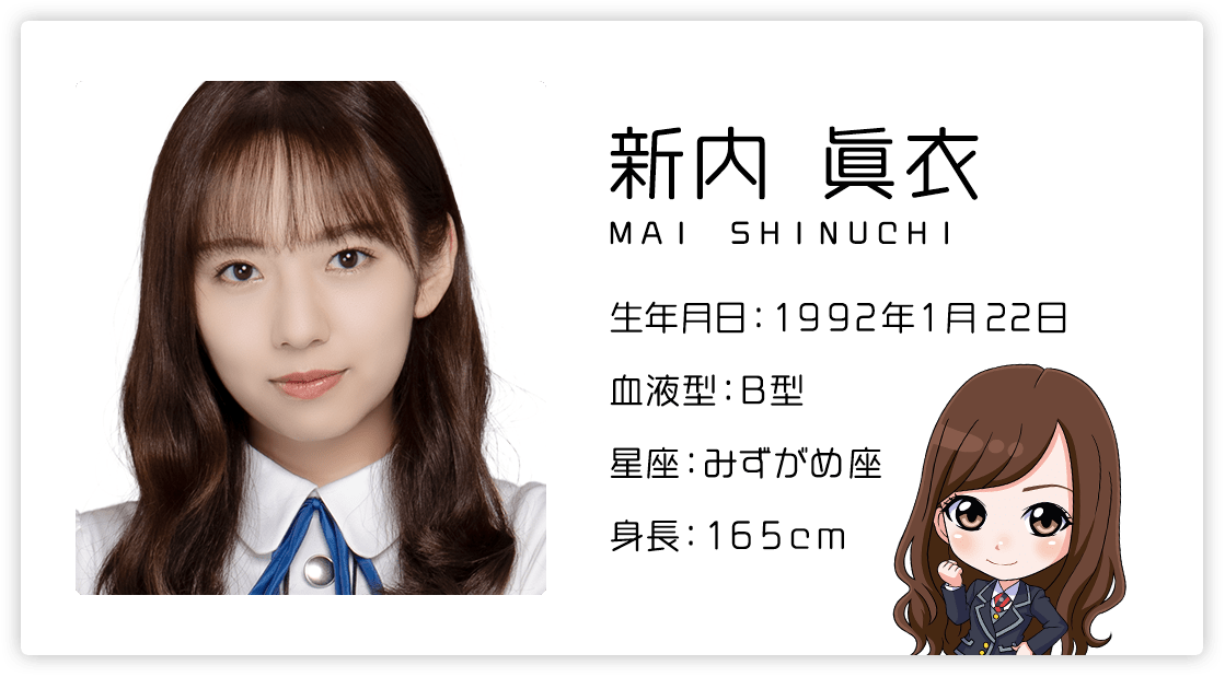 新内 眞衣