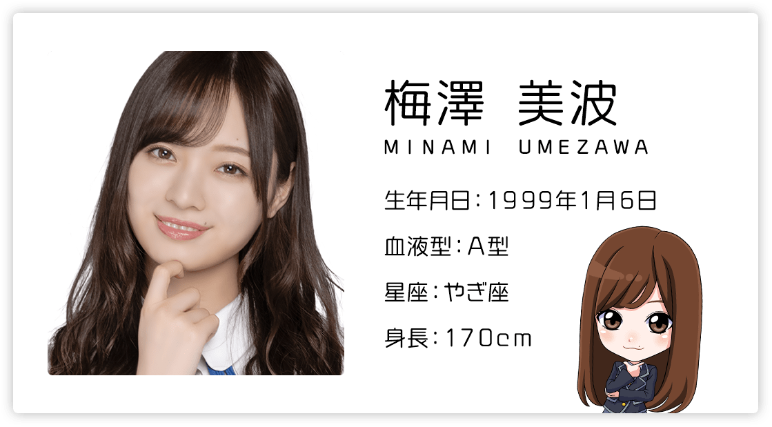 梅澤美波