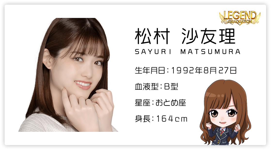 松村沙友理