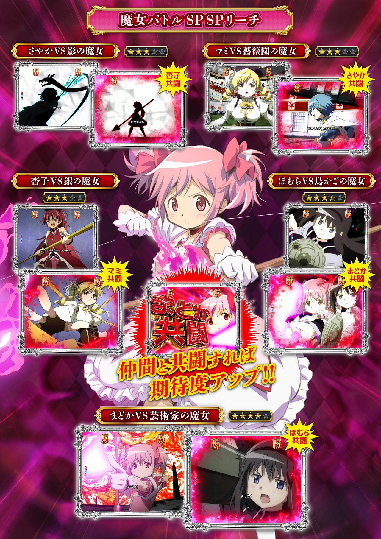 P 魔法少女まどか☆マギカ3 通常時リーチ | KYORAKU