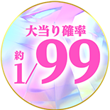 大当り確率 約1/99